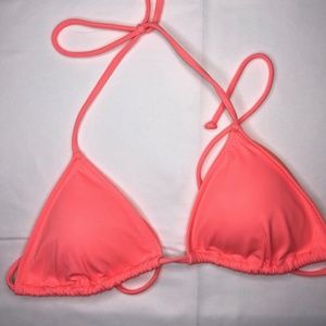 Coral Bikini Top